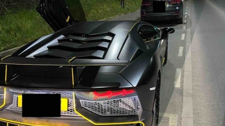 Lamborghini beschlagnahmt, weil der Besitzer MRB nicht bezahlt hat